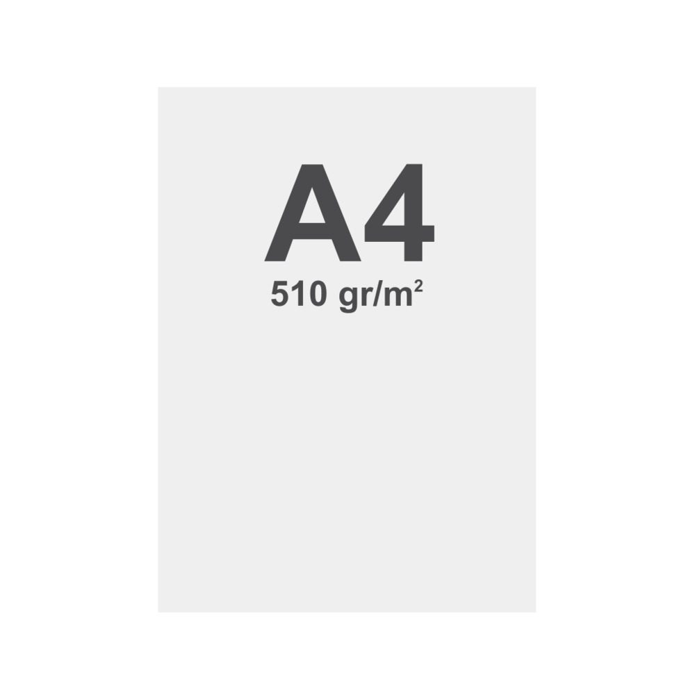 Latex Symbio frontlit DIN A4 matt 510 g/m², Showdown Displays