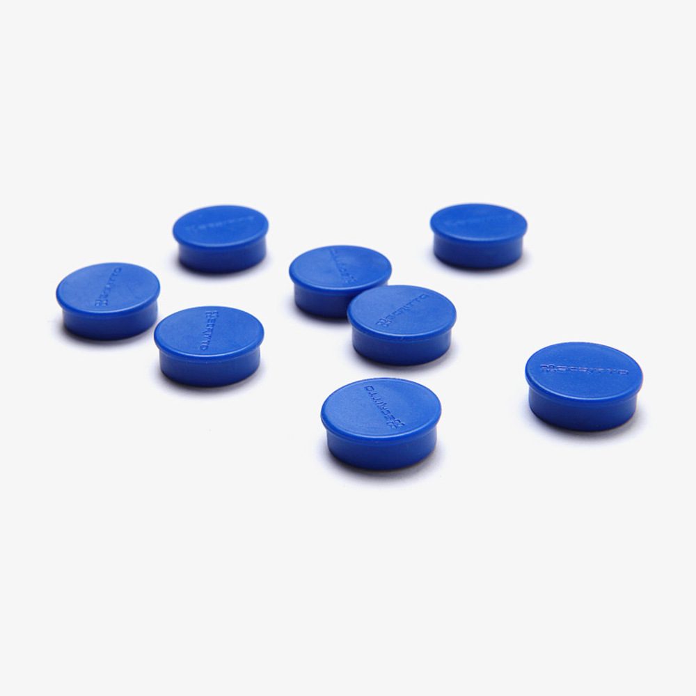 Magnete 20 mm blau VPE mit 8 Stück, Showdown Displays