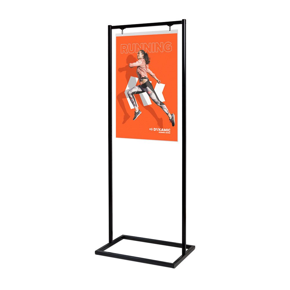 Poster Display Dekor Sway A1 Schwarz, Showdown Displays