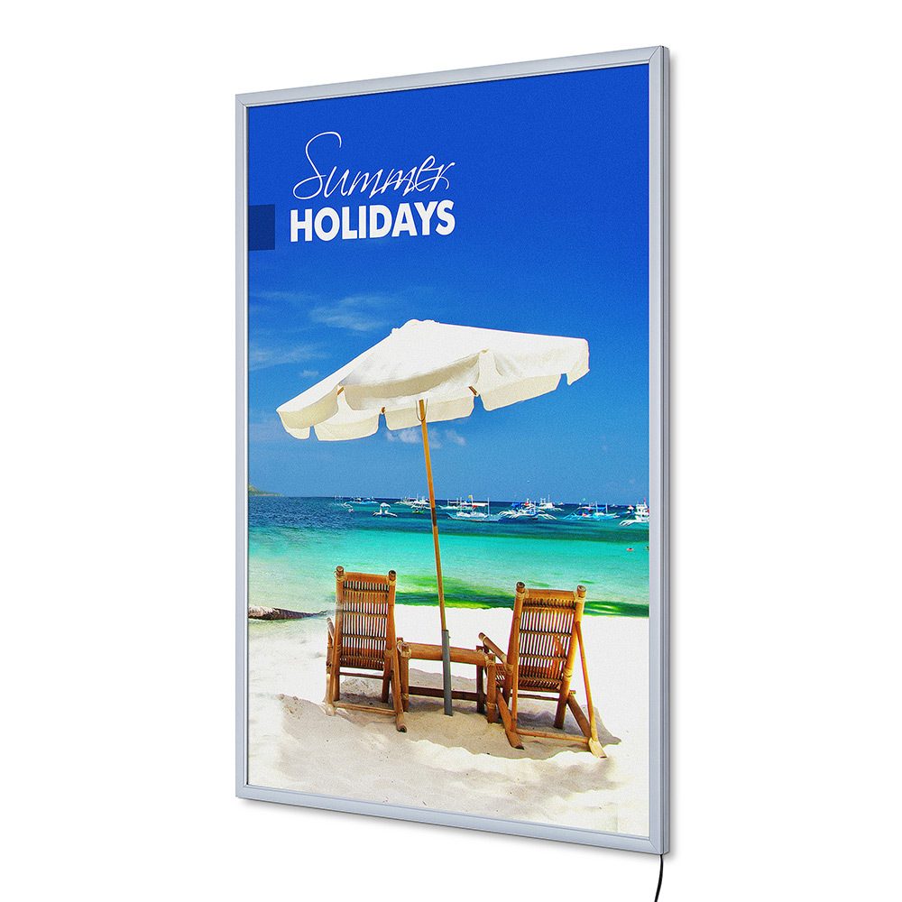 LED-Leuchtrahmen Economy 70 x 100, Showdown Displays