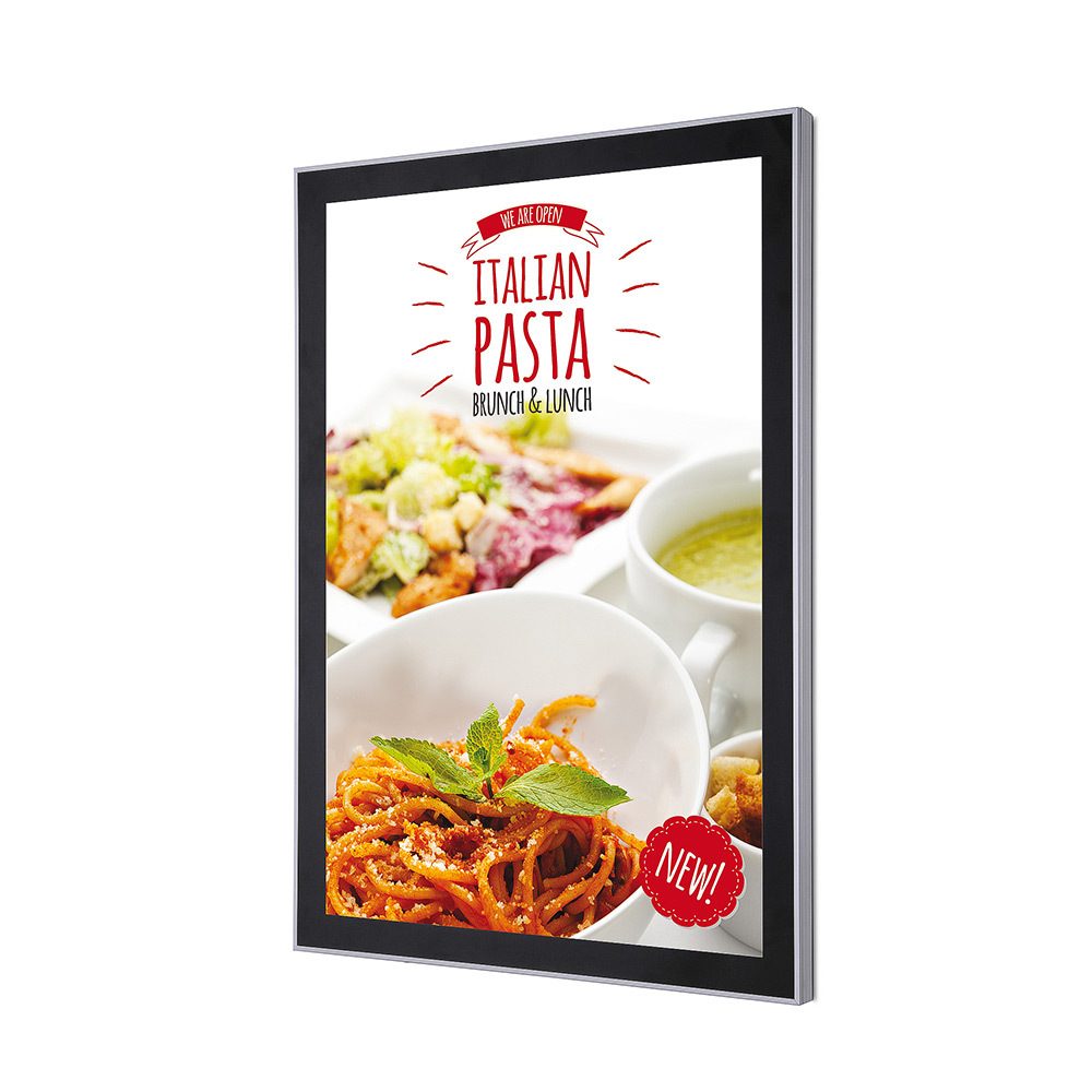 Magnetischer LED Leuchtrahmen DIN A2, Showdown Displays