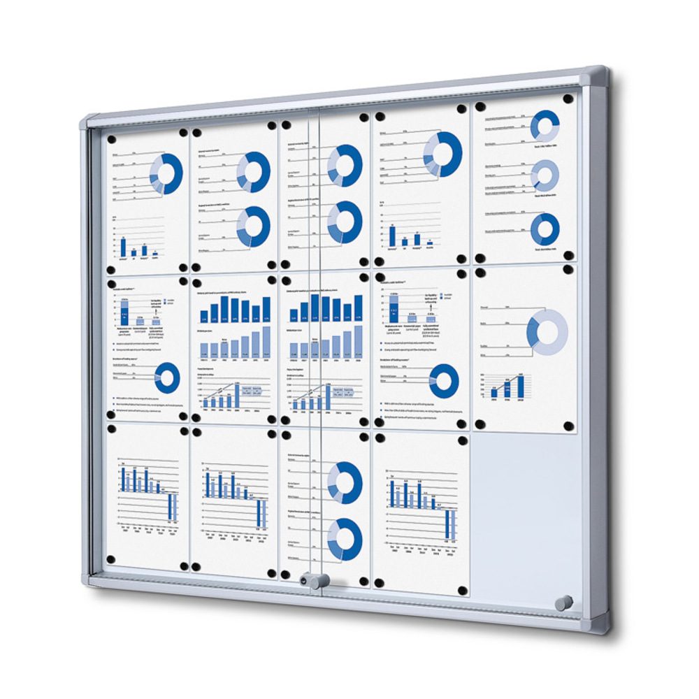 Schaukasten mit Schiebetür 15xA4, Showdown Displays