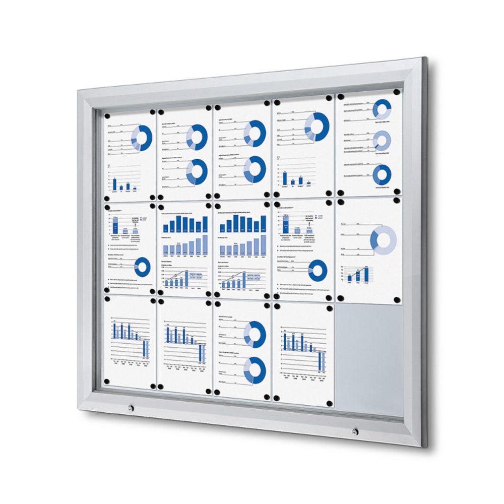 Schaukasten Außen Premium 15xA4, Showdown Displays