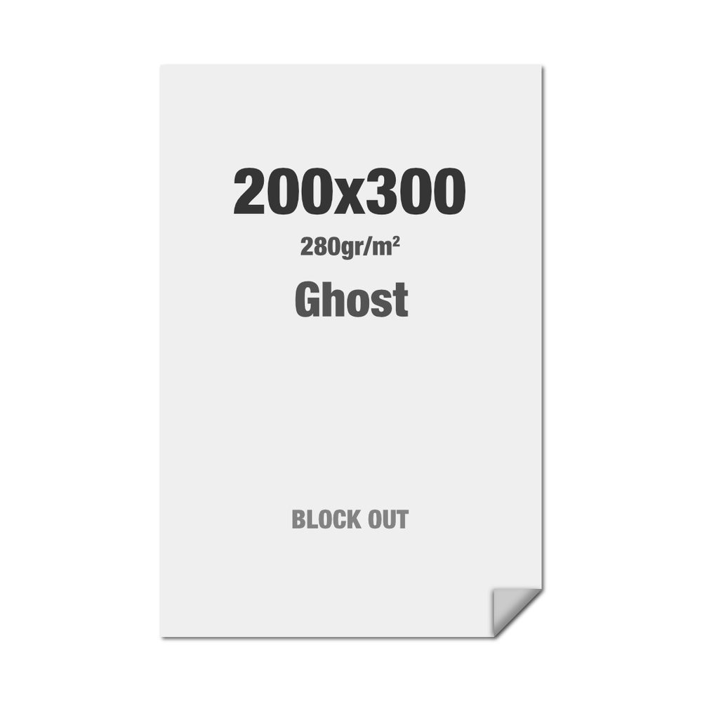Brightbox Pro Flex Wand 200 x 300 cm Ghost Directo Blockout, Showdown Displays