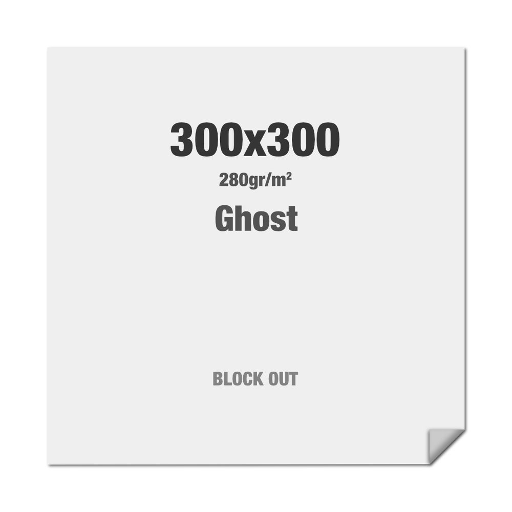 Brightbox Pro Flex Wand 300 x 300 cm Ghost Directo Blockout, Showdown Displays