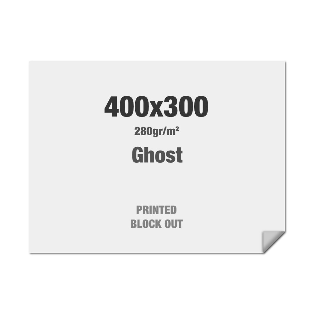Brightbox Pro Flex Wand 400 x 300 cm Ghost Directo Blockout, Showdown Displays