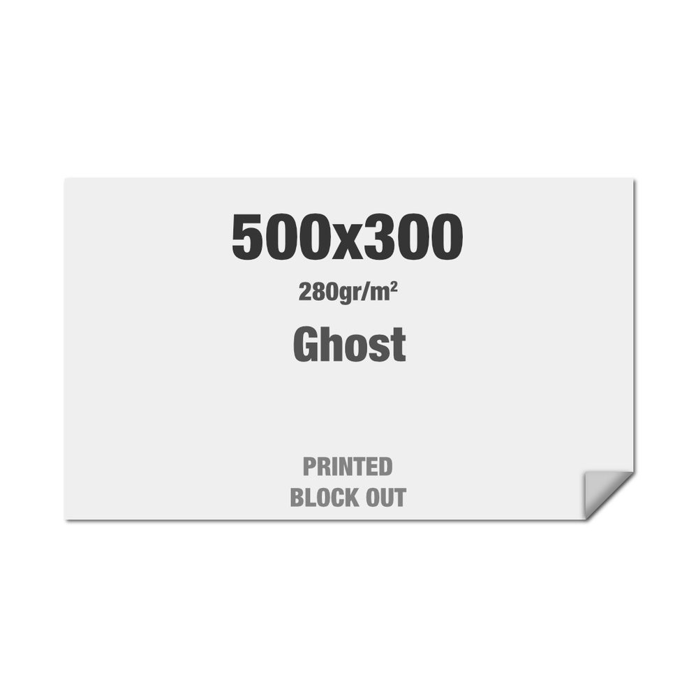 Brightbox Pro Flex Wand 500 x 300 cm Ghost Directo Blockout, Showdown Displays