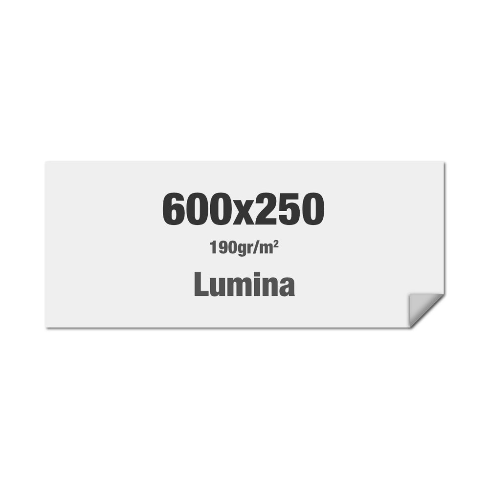 Brightbox Pro Flex Wand 600 x 250 cm Print Lumina, Showdown Displays