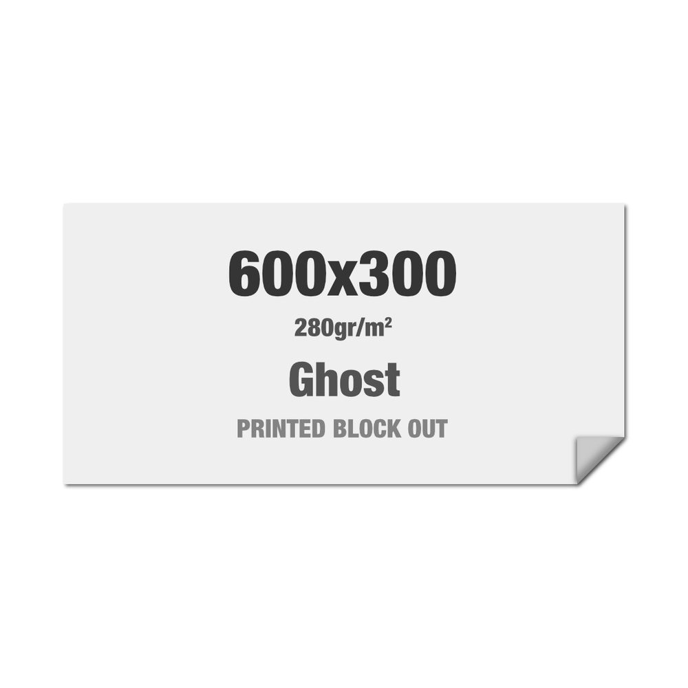Brightbox Pro Flex Wand 600 x 300 cm Ghost Directo Blockout, Showdown Displays