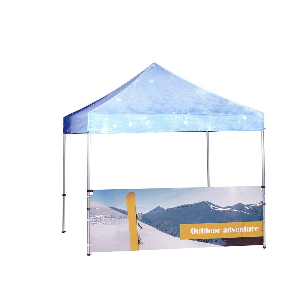 Zelt Alu Halbwand Print 3 x 3 Meter Einseitig, Showdown Displays