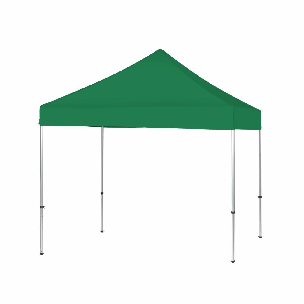 Zelt Alu 3 x 3 Set Canopy Grün, Showdown Displays