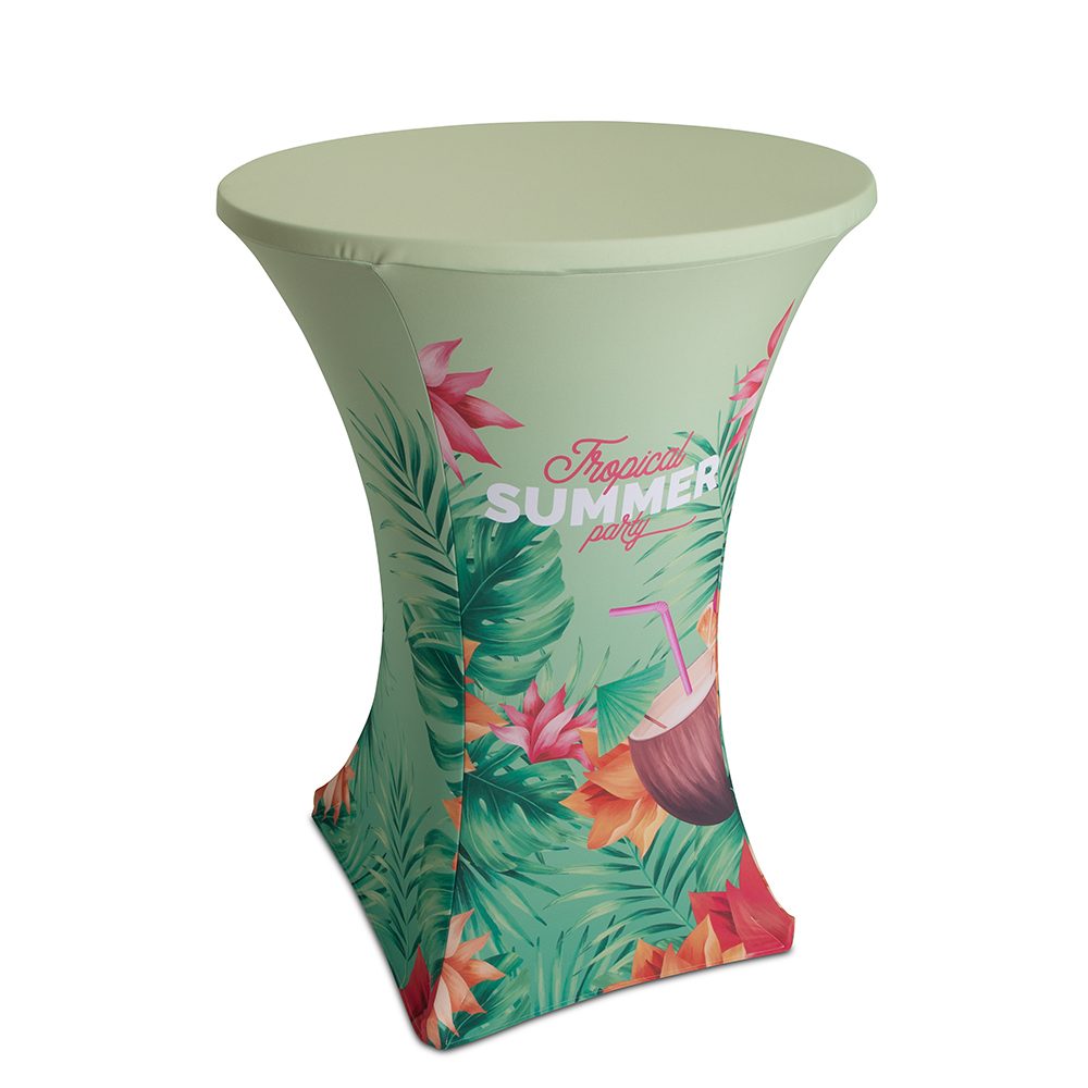Tischhusse Stehtisch 90 cm Rund, Showdown Displays