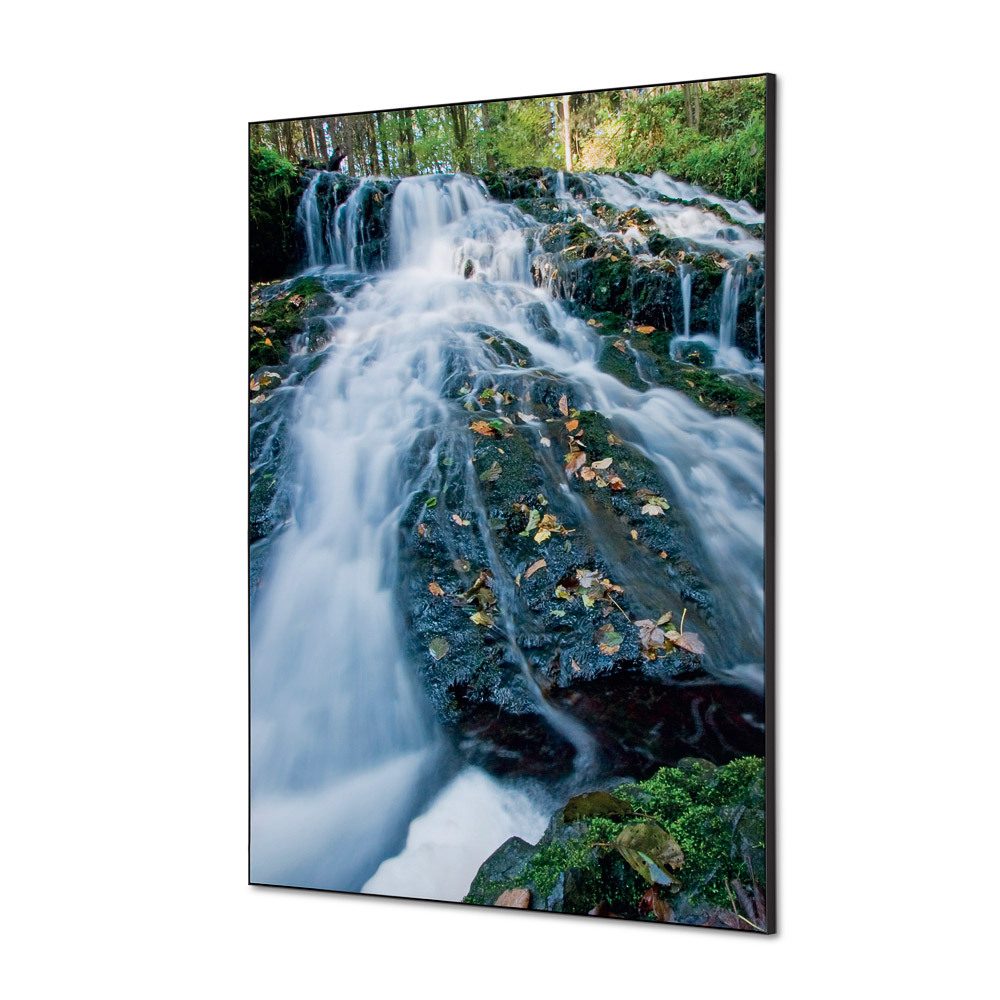 Spannstoff Wanddekoration SET A1 Motiv „Wasserfallwald“, Showdown Displays