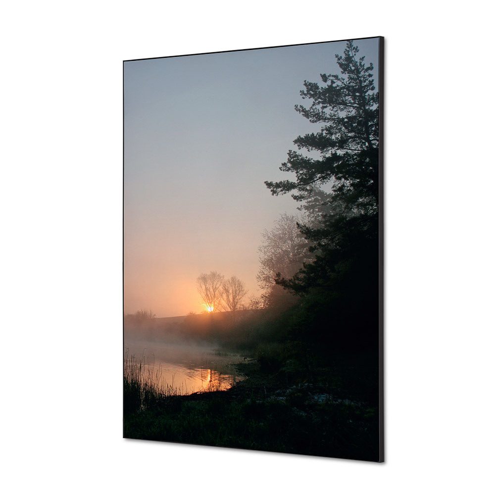 Spannstoff Wanddekoration SET A1 Motiv „Wald Sonnenaufgang“, Showdown Displays