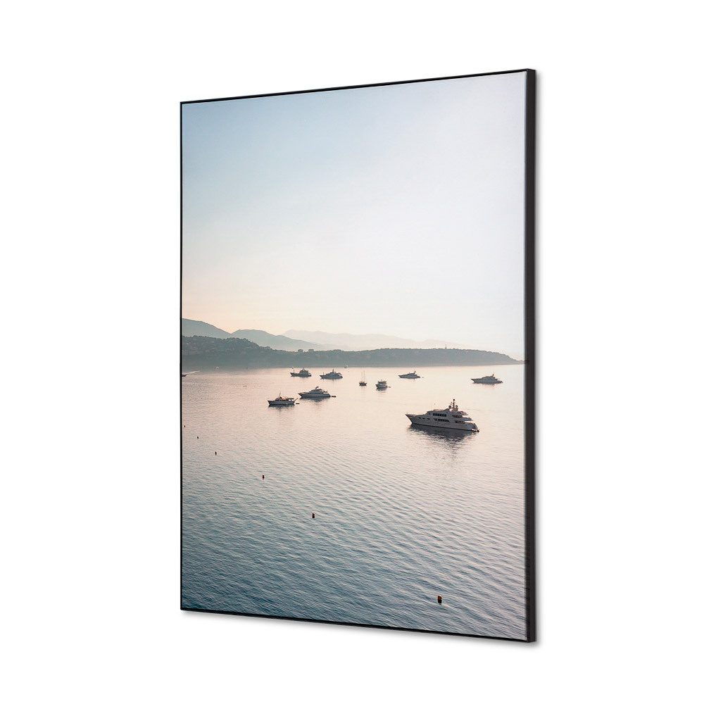 Spannstoff Wanddekoration SET A2 Motiv „Schiffe Meer“, Showdown Displays