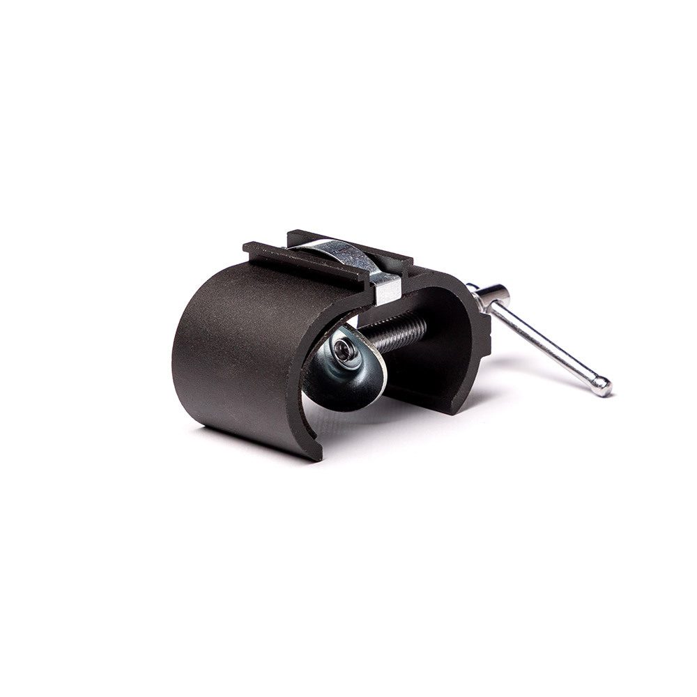 Wand Light Klemme Tube schwarz, Showdown Displays
