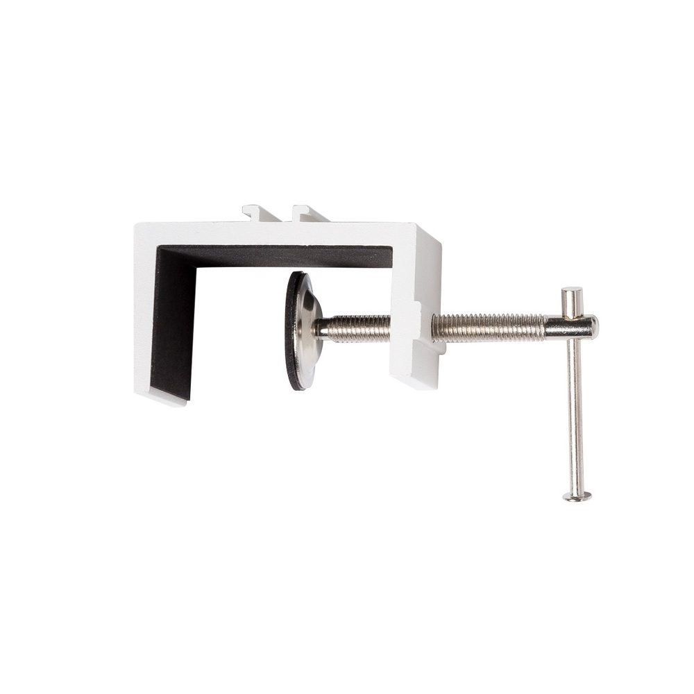 Wand Light Klemme für max.53 mm Wand weiß, Showdown Displays