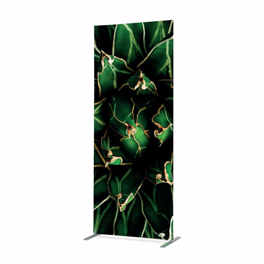 Textil Raumteiler Deko 85-200 Motiv „Kaktus“ Grün I820, Showdown Displays