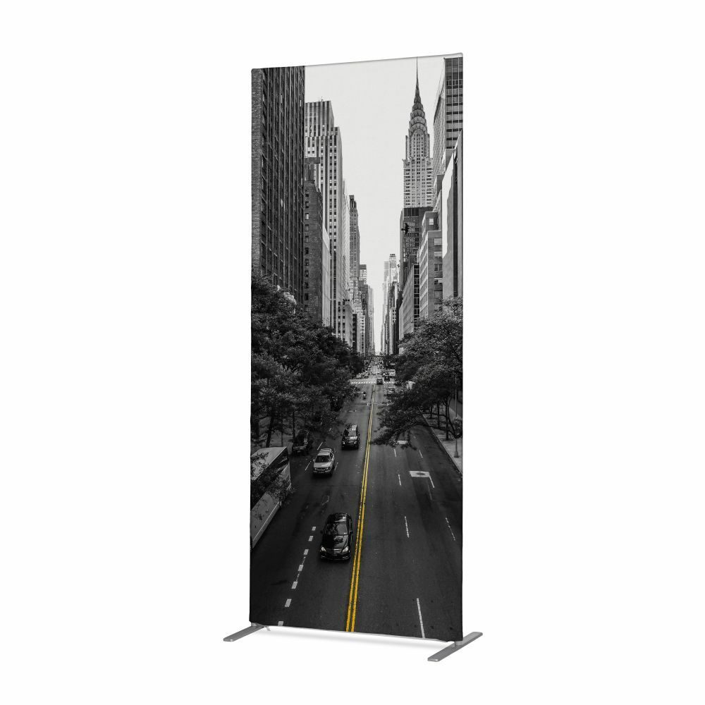 Textil Raumteiler Deko 100-200 Motiv „New York Manhattan“, Showdown Displays