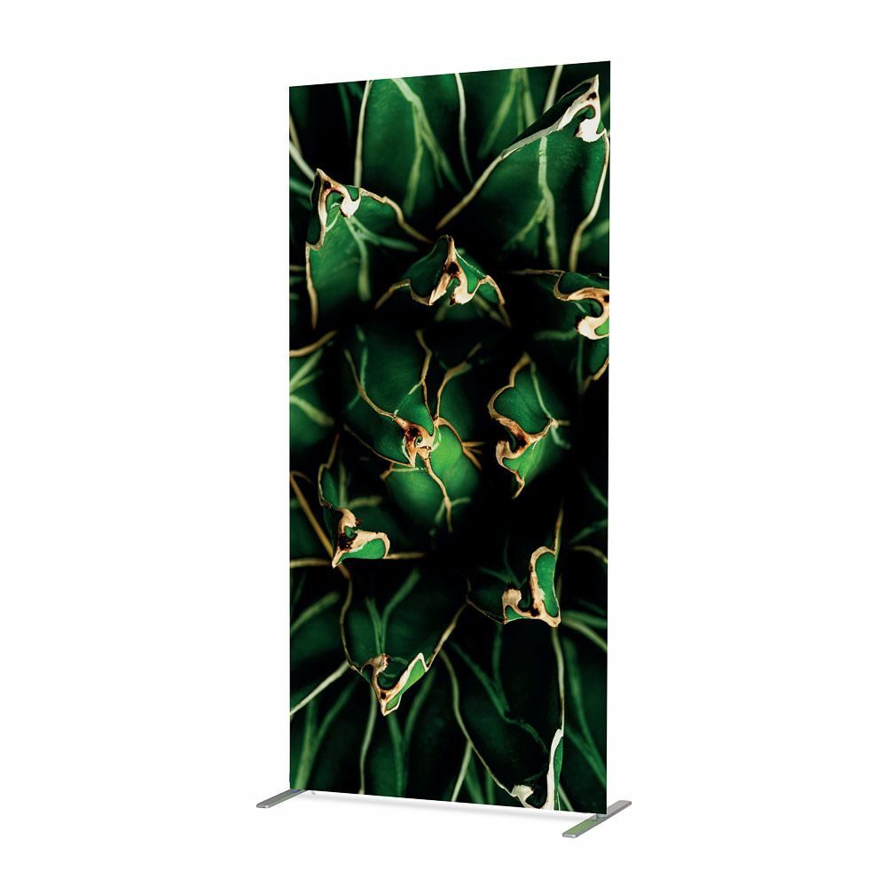 Textil Raumteiler Deko 100-200 Motiv „Kaktus“ Grün I820, Showdown Displays
