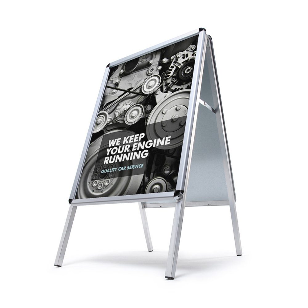 Kundenstopper Wetterfest 50 x 70 32 mm R, Showdown Displays