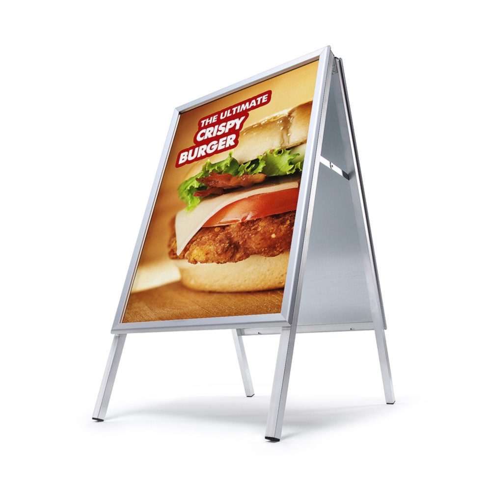 Kundenstopper Standard A0 32 mm Gehrung, Showdown Displays