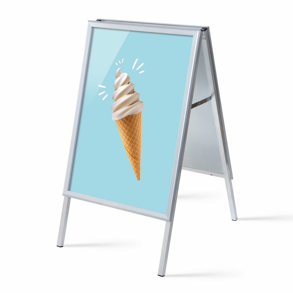 Kundenstopper A1 Komplettset Motiv „Eis“, Showdown Displays