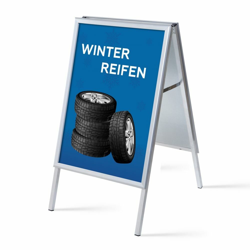Kundenstopper A1 Komplettset Motiv „Winterreifen“ Deutsch, Showdown Displays