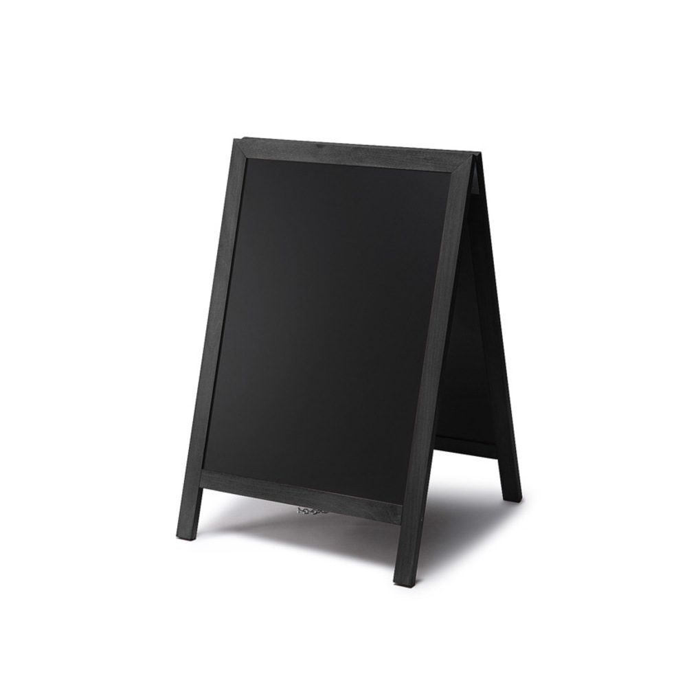 Kundenstopper Tafel Holz Schwarz (55 x 85), Showdown Displays