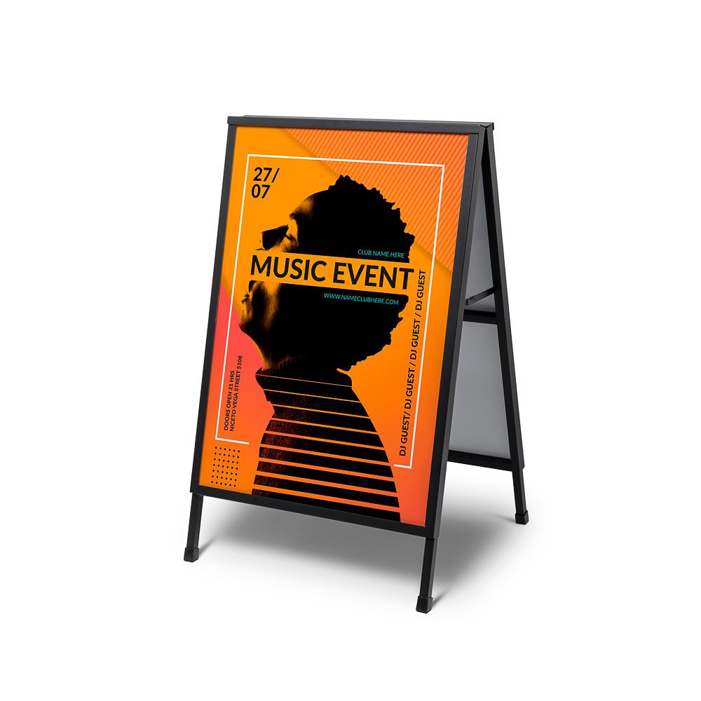 Kundenstopper Slide-In A1, Showdown Displays