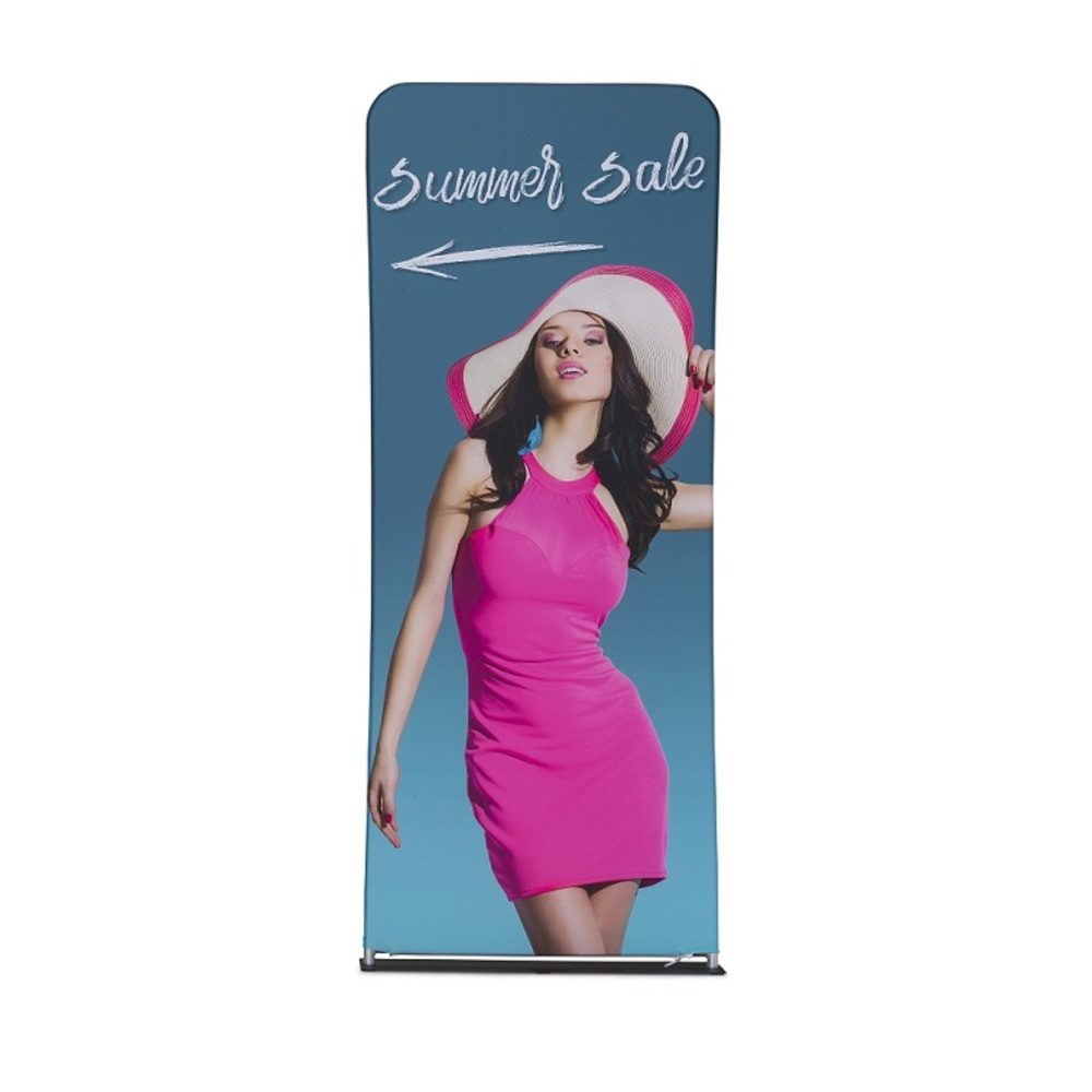 Zipper-Wall Banner 100 x 200 cm Druck doppelseitig, Showdown Displays