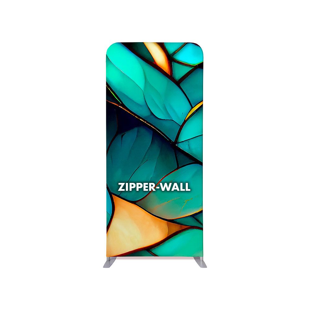 Zipper Wall Straight Basic 100 x 230 cm, Showdown Displays