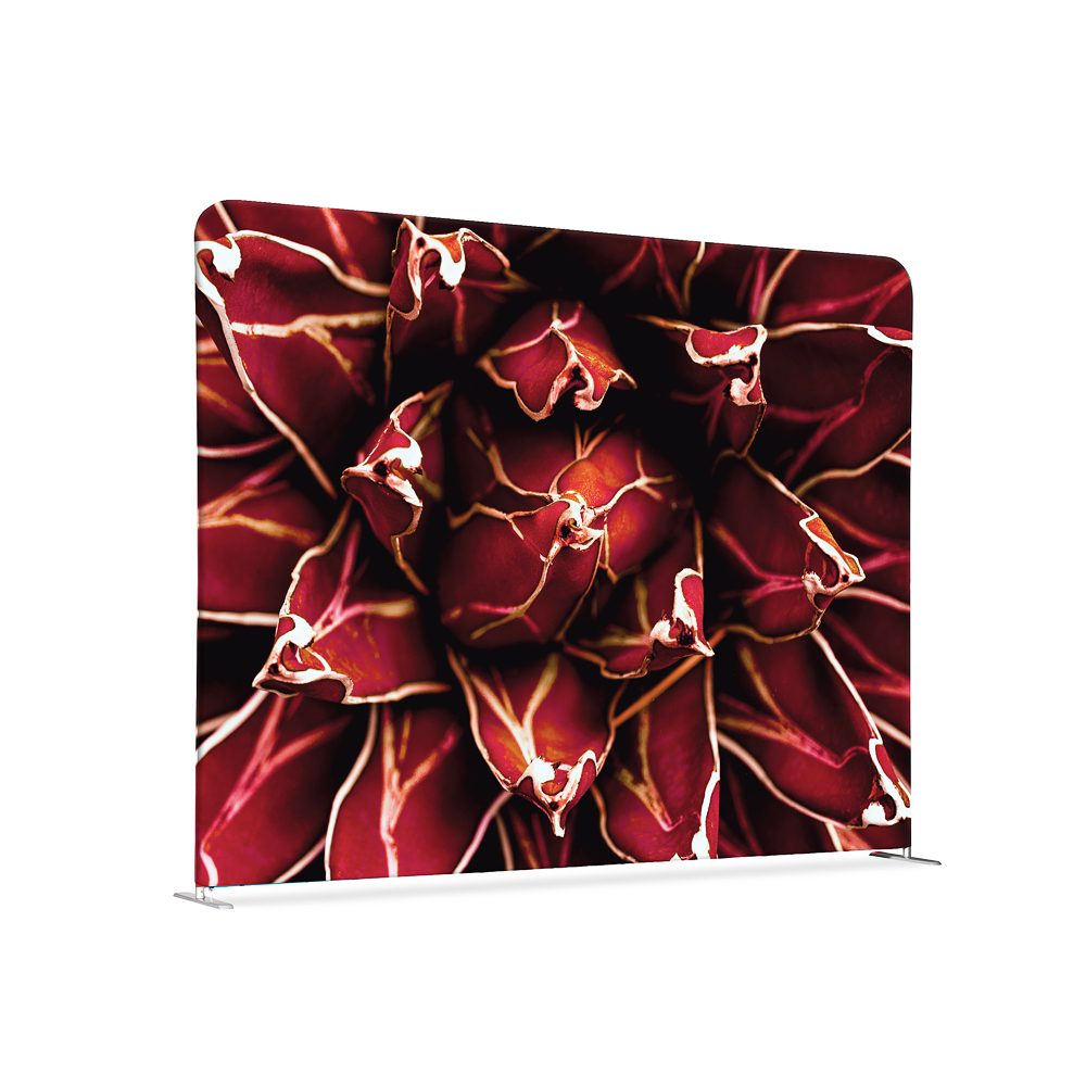 Textil Raumteiler 200-150 Motiv „Kaktus“ Rot I821, Showdown Displays