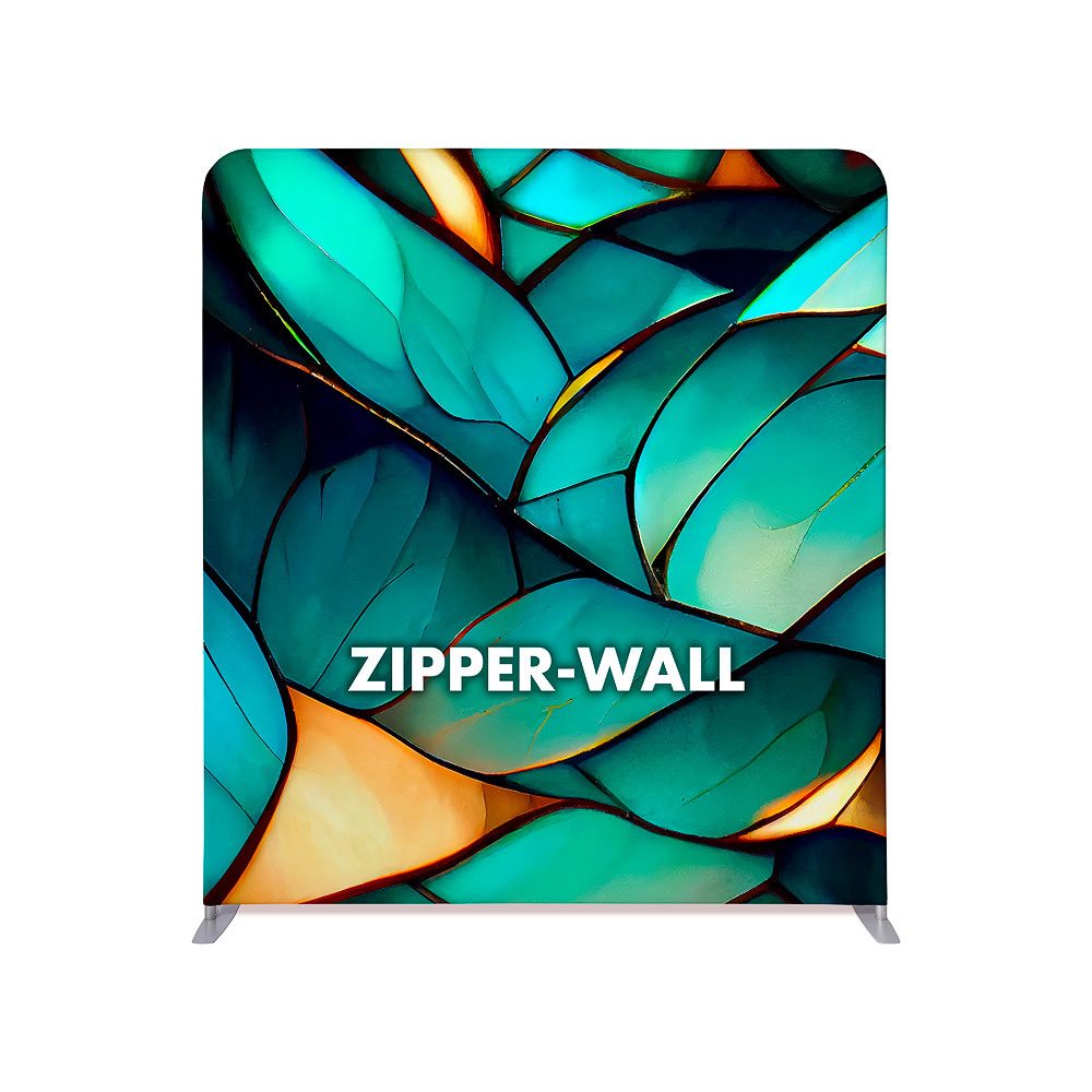 Zipper Wall Straight Basic 200 x 230 cm, Showdown Displays