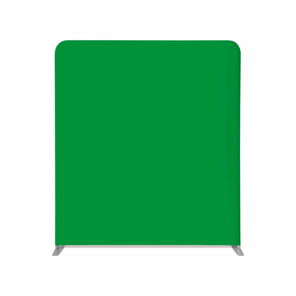 Zipper-Wall Straight Basic 200 x 230 cm Green Screen Chroma Key, Showdown Displays