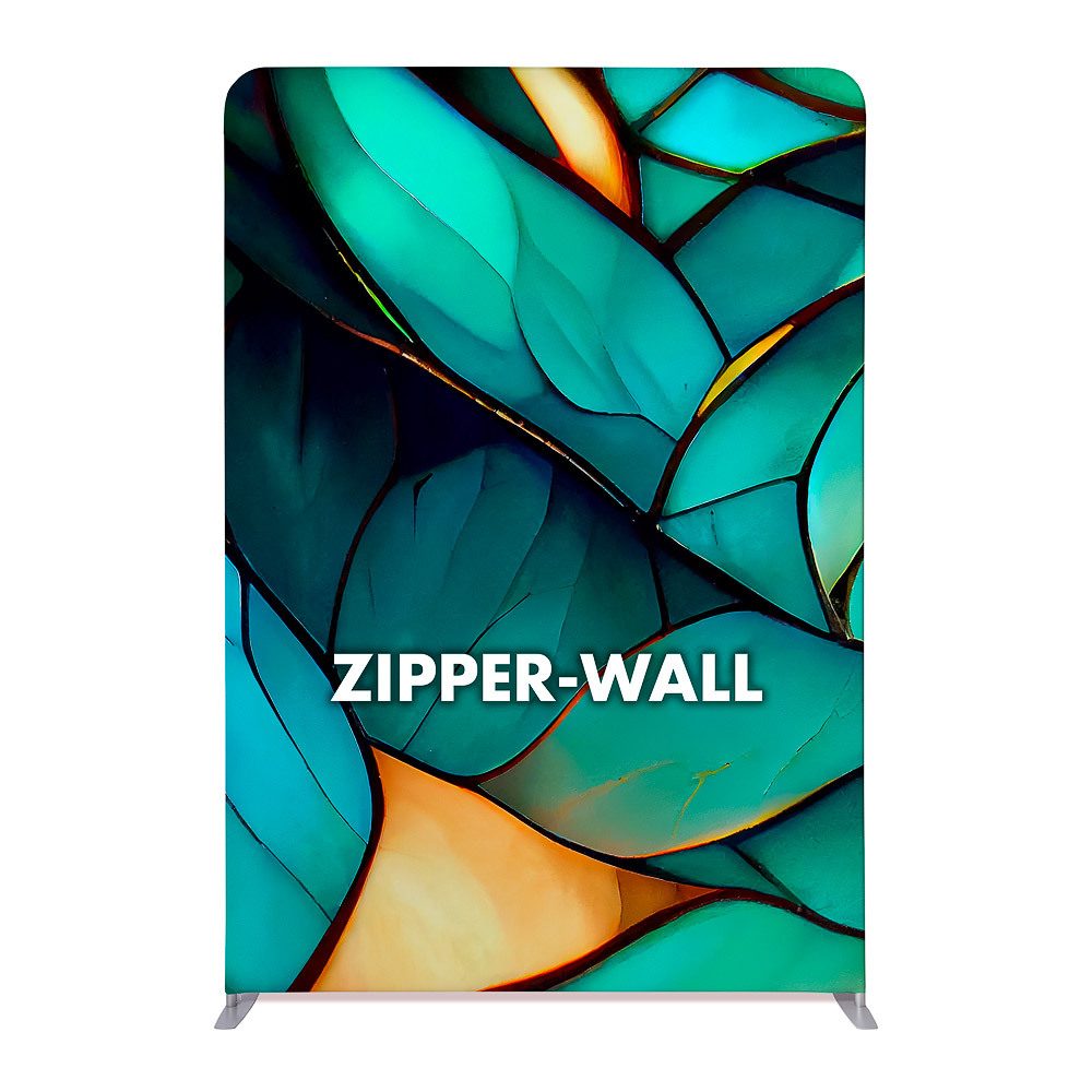 Zipper Wall Straight Basic 200 x 300 cm, Showdown Displays