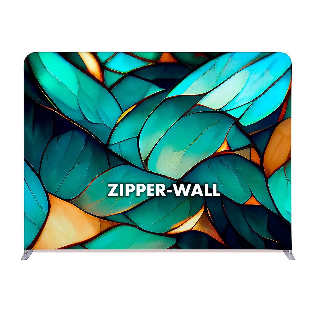Zipper Wall Straight Basic 300 x 230 cm, Showdown Displays
